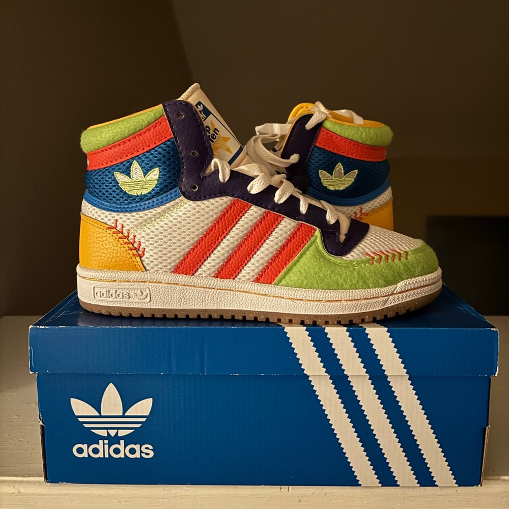Adidas Women’s Top Ten RB S.E.E.D x G20 CM 201 - White/Orange - Size 5.5